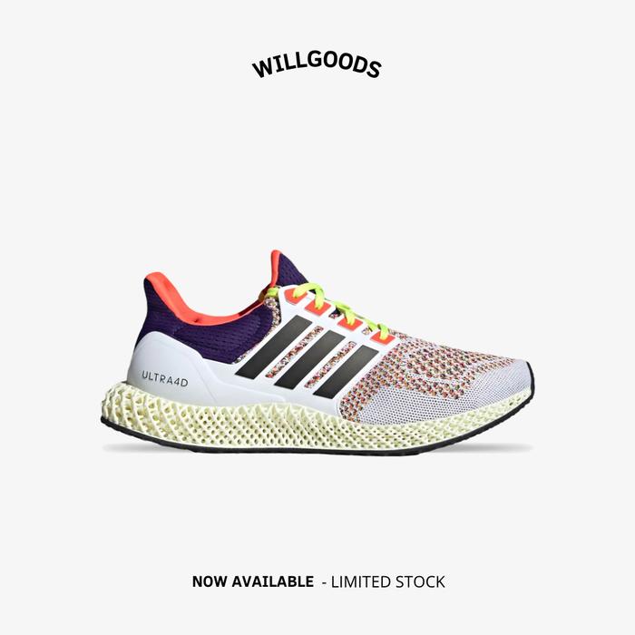 Adidas Ultra 4D Cloud White Solar Red Men Original Resmi BNIB 43 1/3 di  Willgoodsid Tokopedia