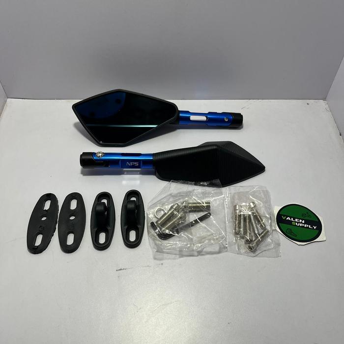 Gambar Spion Tomok V5 kaca biru datar universal ninja aerox vario nmax pcx - Biru dari Valensupply undefined Tokopedia