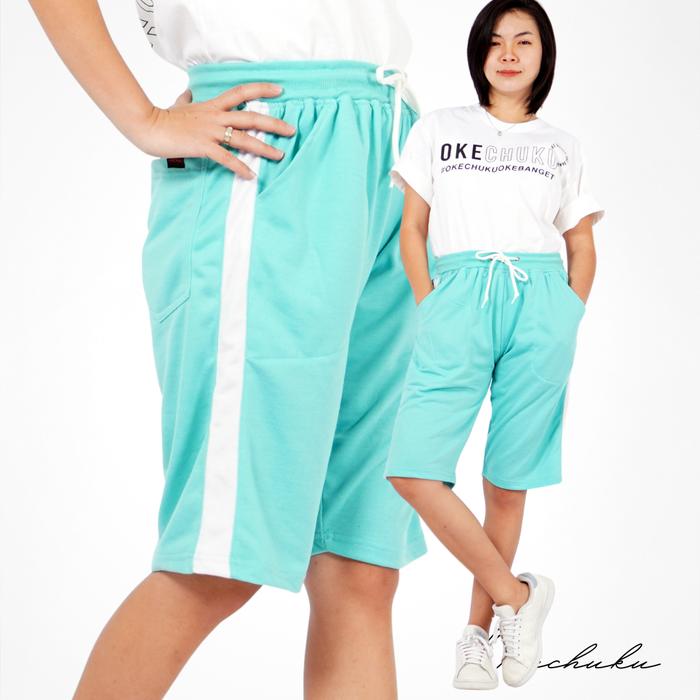 Gambar Okechuku VAREL BIG Celana Pendek BIG SIZE Celana Pendek Wanita JUMBO - Toska dari Okechuku undefined Tokopedia