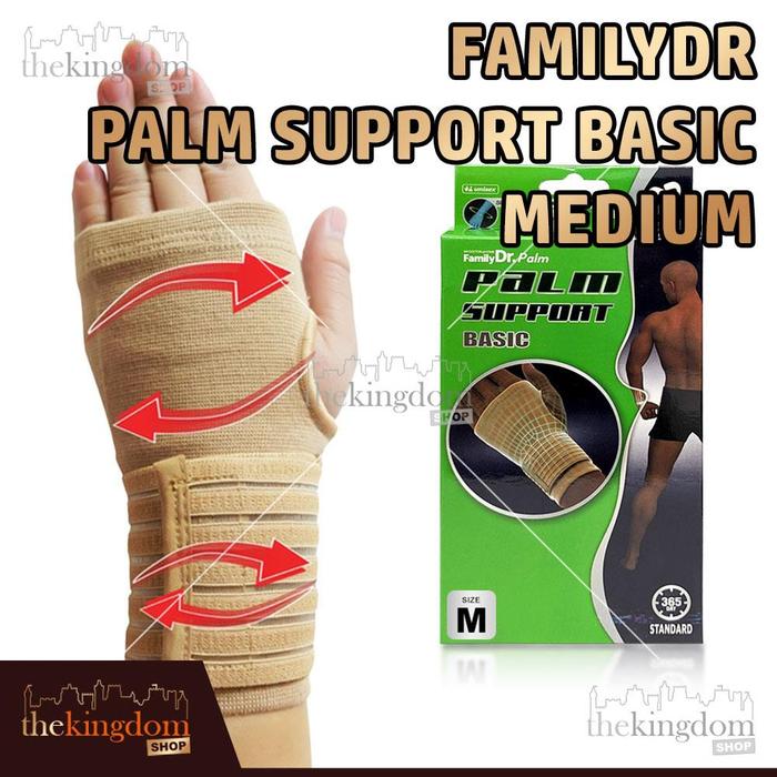 Gambar FamilyDr Wrist Palm Support Basic Penyangga Pergelangan Cidera Tangan Body - Palm Medium dari The Kingdom Shop undefined Tokopedia