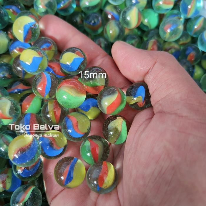 Gambar Kelereng Gundu Neker MATA Kucing Cat Eyes 50 pcs metalik - Belimbing dari BelvaToys undefined Tokopedia