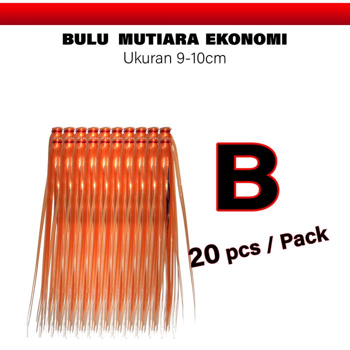 Gambar Bulu Mutiara Ekonomi / Umpan Tongkol/Tengiri/Tuna - B dari Gudang Nelayan undefined Tokopedia