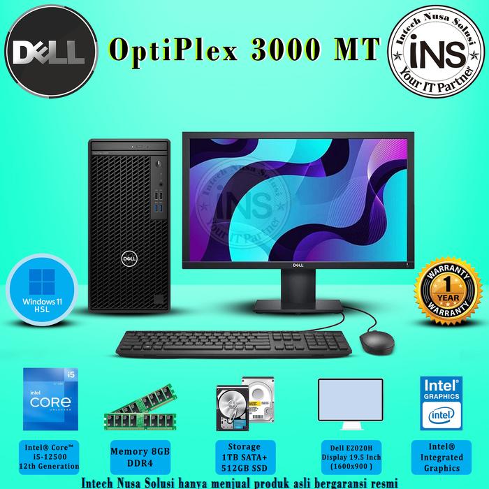 デスクトップパソコン Optiplex3070 i-5 Optiplex3070 i5-9500 NVMe1TB+HDD1TB RAM16GB Office Win11