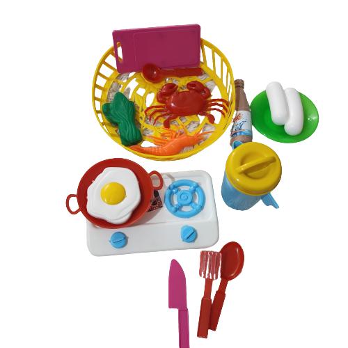 Gambar Mainan anak SERBA 10 RIBU Masak masakan keranjang - bulat dari Glory Jaya Toys undefined Tokopedia