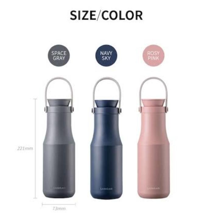 Gambar locknlock termos panas dingin metro tumbler 470ml lock n lock - metro 470 pink, NON GRAFIR dari BBFS STORE undefined Tokopedia