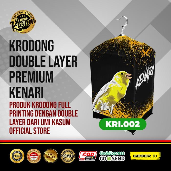 Gambar Original Premium Kerodong Kenari Umi Kasum Double Layer Tebal Custom - KRI 002, Custom Logo dari umi kasum shop undefined Tokopedia