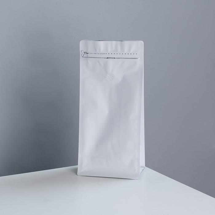 Gambar Standing Pouch Coffee Bean Bag 1000 gr - Aluminium Packaging Kopi 1 kg - Putih dari Conalli undefined Tokopedia