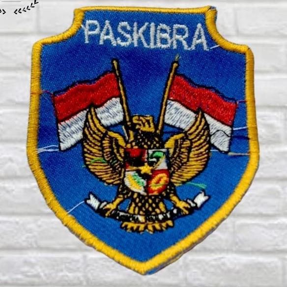 Gambar Bet Paskibra / Atribut Paskibra / Logo Paskibra - PASKIBRA BIRU dari Kreasi anak betawi undefined Tokopedia