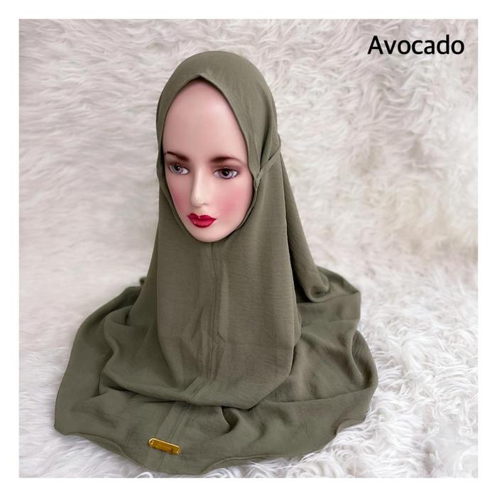 Gambar Bergo naura - avocado dari yamunaid undefined Tokopedia