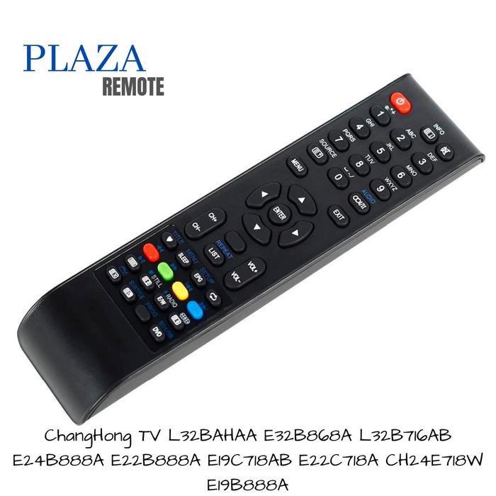 Gambar REMOTE TV CHANGHONG CHIQ SMART TV LED NETFLIX MULTIFUNGSI TANPA SETING - C60 MULTI dari PLAZAREMOTE undefined Tokopedia