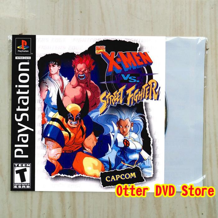 X-Men Vs Street Fighter sur PSone