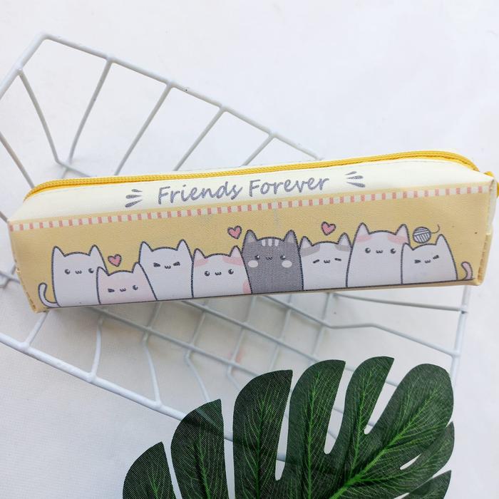 Gambar Kotak Pensil Mini Case Motif FRIENDS FOREVER Tempat Pensil Lucu - Kuning dari fanila surabaya undefined Tokopedia