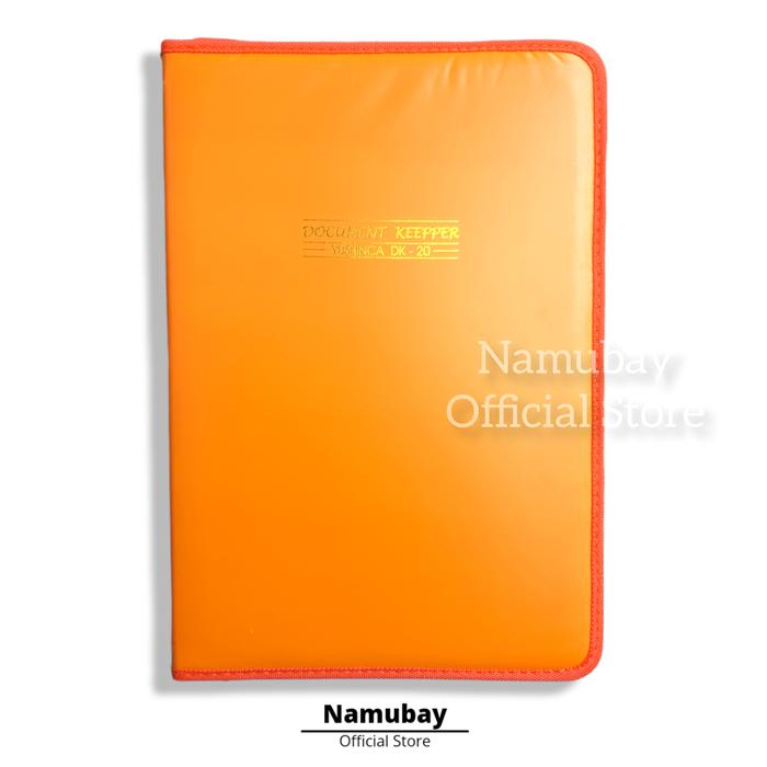 Gambar DOKUMEN KEEPER 20 LEMBAR/MAP RESLETING/MAP ANTI AIR/MAP IJ@ZAH - Orange dari Namubay undefined Tokopedia