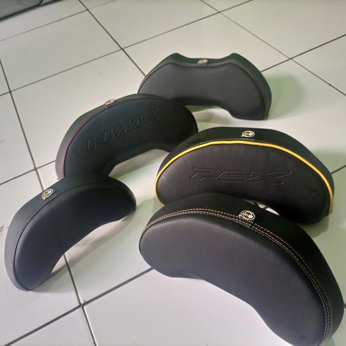 Gambar Kulit Jok Custom Modifikasi Yamaha Nmax 150/155 New Old All Tipe Nmax - Sandaran Saja, Tipe Motor Lain dari rizqscootershop undefined Tokopedia