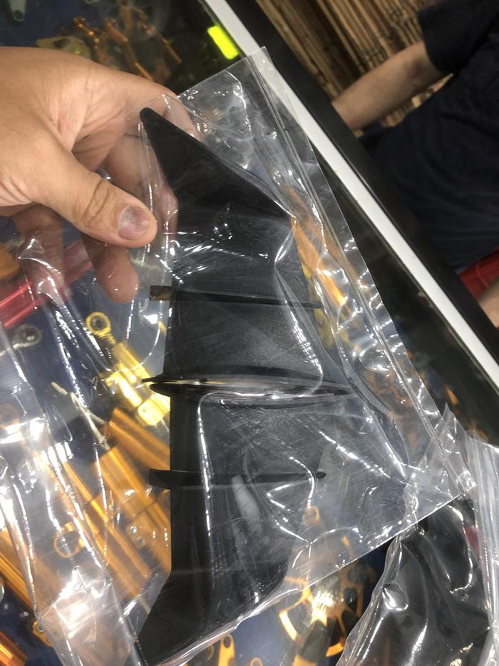 Gambar winglet aero fin cbr 250 cbr k45g k45n r25 r15 lexi xmax aerox adv pcx - Hitam dari yogiezz_NEW undefined Tokopedia