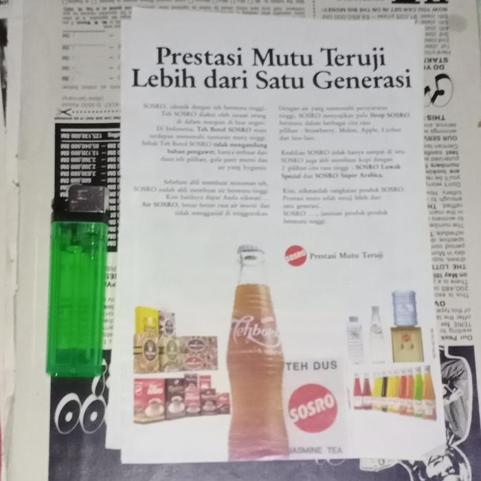 Gambar Iklan Cetak Jadul Tahun 80an - Hitam dari Kawan DuniaMayaShop undefined Tokopedia