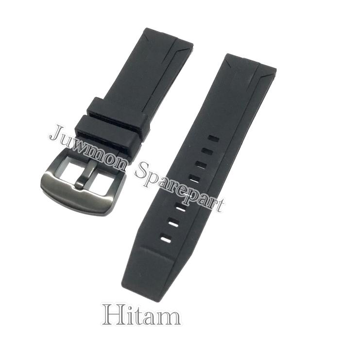 Gambar Strap Tali Rubber Silicone Alexandre Christie Expedition Premium Class - Hitam dari JUMWON SPAREPART undefined Tokopedia