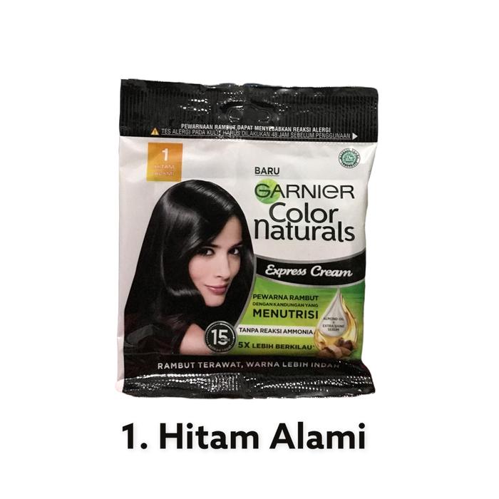 Gambar Semir Garnier Color Natural - 1. Hitam Alami dari HalonaOfficialStore undefined Tokopedia