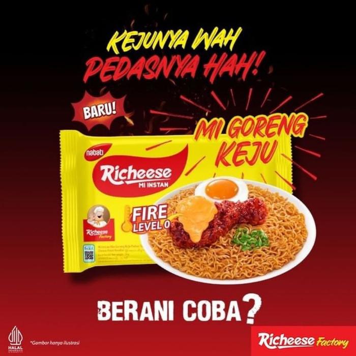 Gambar RICHEESE MIE GORENG KEJU PEDAS|MIE GORENG VIRAL - keju level 3 dari alexa snacky undefined Tokopedia
