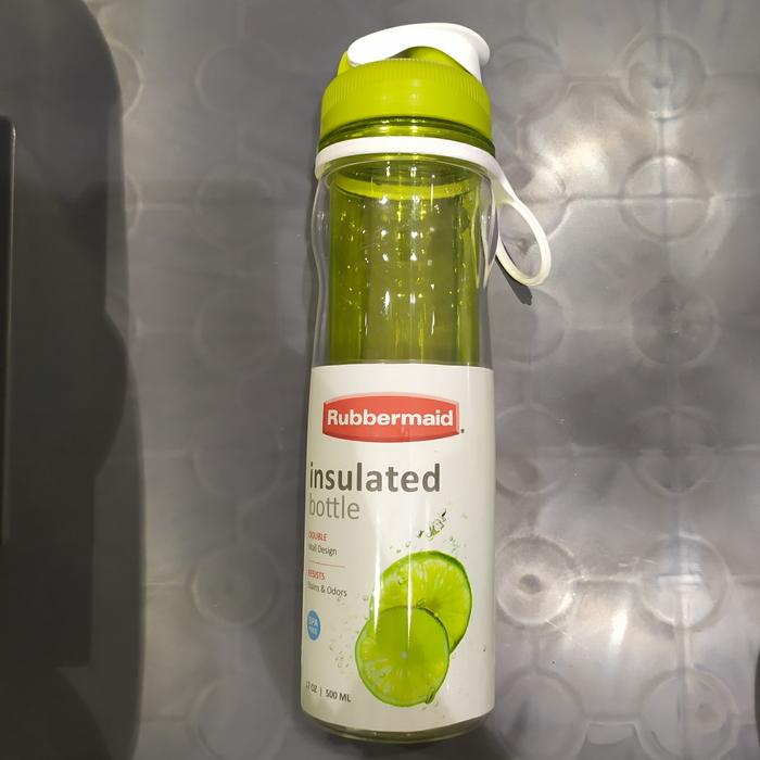Gambar Botol minum Rubbermaid 500 Ml Chug Double Wall - Hijau dari Menyala88 undefined Tokopedia