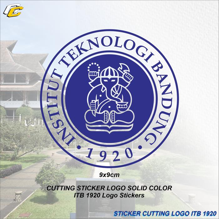 Gambar STICKER CUTTING LOGO ITB 1920 STIKER INSTITUT TEKNOLOGI BANDUNG 1920 - ITB BULAT 1920 dari Cybercatmotoshopstiker undefined Tokopedia
