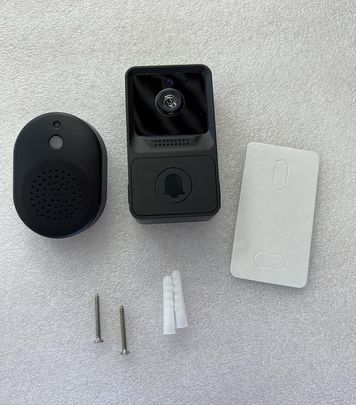 Gambar Bel Pintu Dengan Kamera / Smart Video Doorbell camera Intercom - CCTV - Black dari Fafacuan undefined Tokopedia