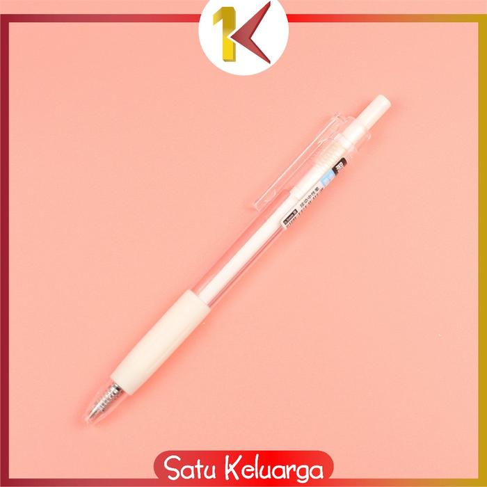 Gambar SK-A36 Pulpen Mekanik 0.5mm Gel Pen Pena Polos Mechanical Stationary - PUTIH dari Satukeluarga undefined Tokopedia
