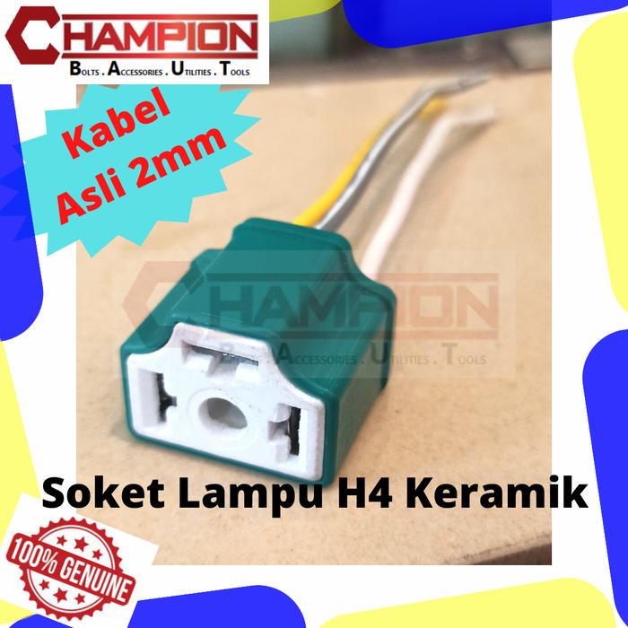 H4 Ceramic Socket Jual Socket Lampu H4 Keramik Soket Lampu Mobil