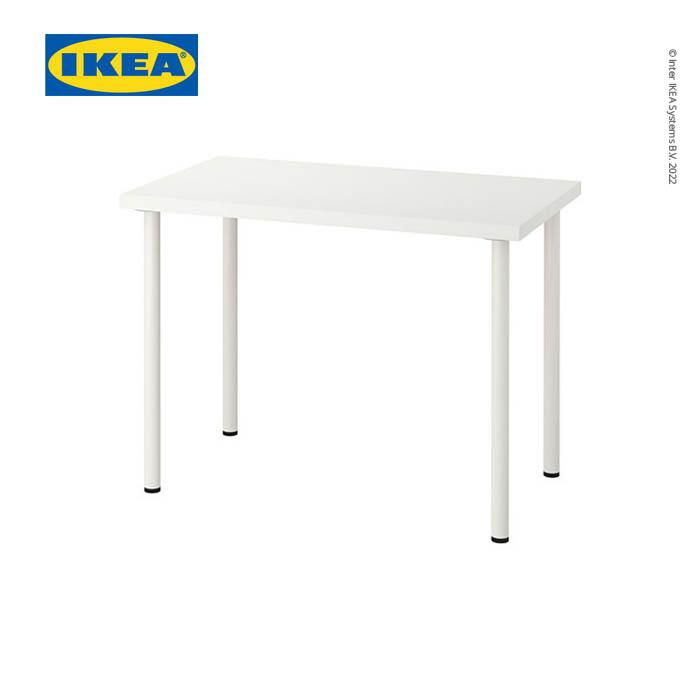 Gambar IKEA LINNMON Meja Minimalis Berkualitas Putih 100x60 cm - Tidak Dirakit dari IKEA Indonesia undefined Tokopedia