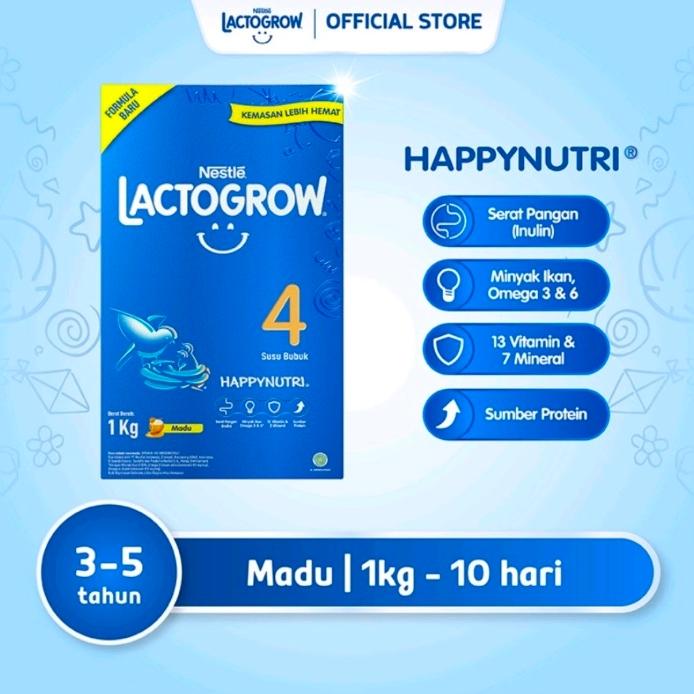 Gambar LACTOGROW 4 1KG VANILA/MADU - madu dari Audreybabyshop undefined Tokopedia