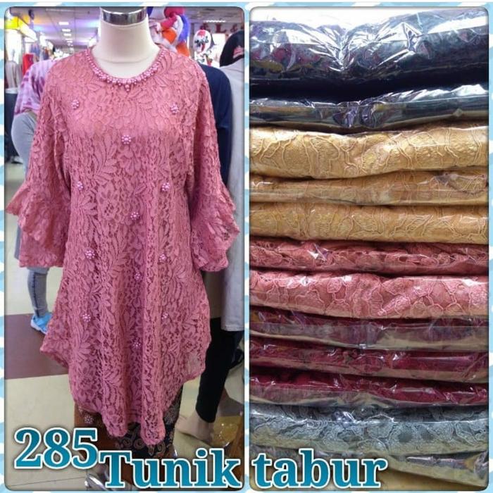 Gambar TUNIK BRUKAT PAYET dari DAMARISA undefined Tokopedia