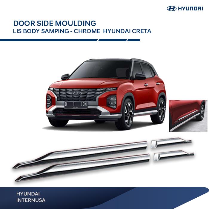 Promo DOOR SIDE MOULDING / LIS BODY SAMPING CHROME AKSESORIS HYUNDAI