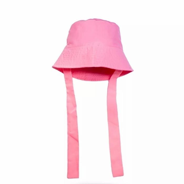 Gambar Topi Wide Bucket Hat Wanita Hijab Tali Pita Cantik & Trendy in - Pink dari AQilaStore.id undefined Tokopedia
