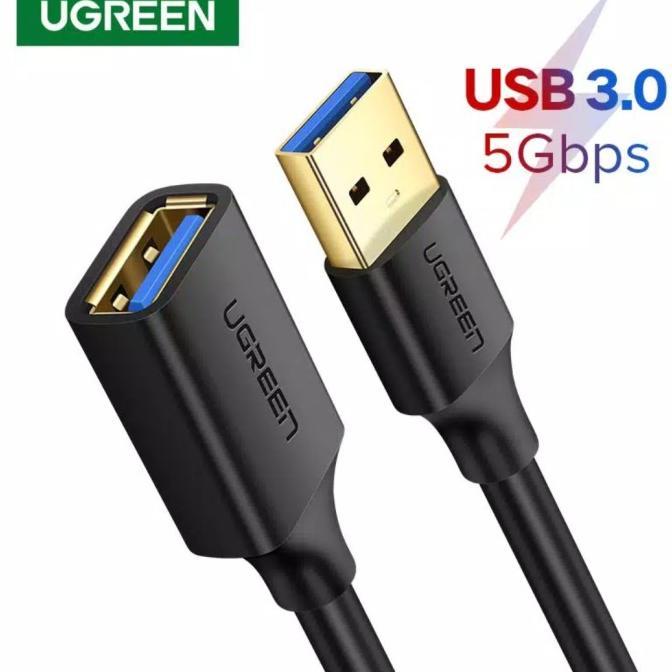 Gambar UGREEN USB 3.0 EXTENSION MALE FEMALE - UGREEN USB EXTENSION 3.0 FAST - USB 3.0-100 CM dari Kick Shos undefined Tokopedia
