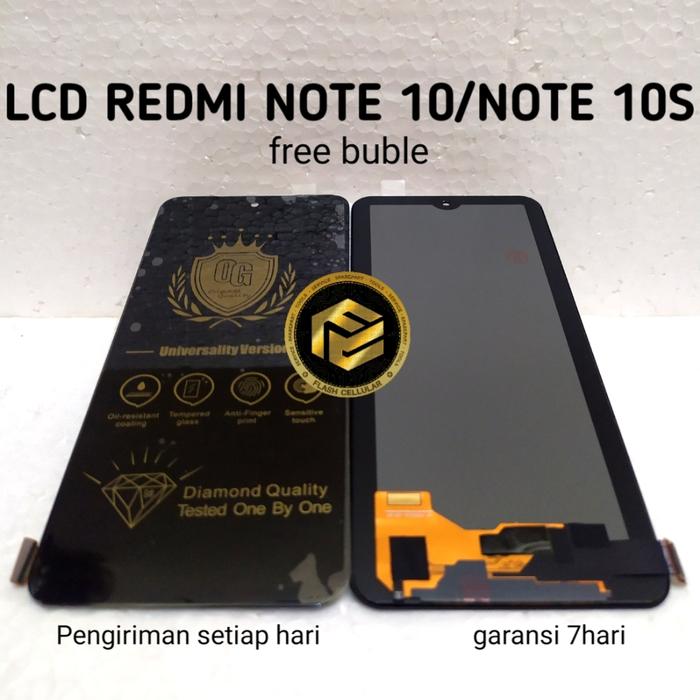 Gambar lcd redmi note 10/note 10s original INCELL - Hitam dari flash cell part undefined Tokopedia