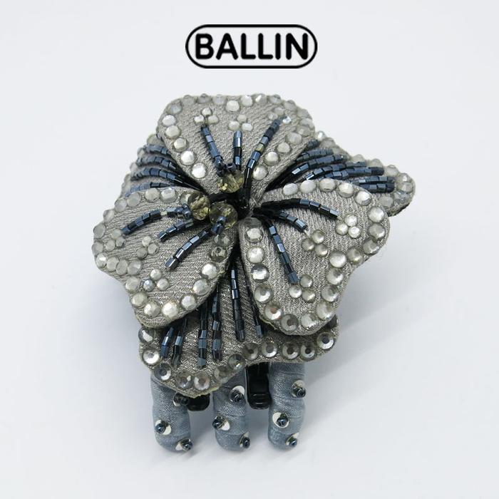 Gambar Ballin Jepit Rambut Sanggul / Tusuk Sanggul Mabrooka Mote-Mote - Abu-abu dari Ballin ID undefined Tokopedia