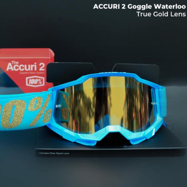 Gambar GOOGLES ACCURI 2 BLACK COBRA KEARNY WATERLO | 100 % ORIGINAL ACCURI - WATERLO dari GARAGE 57 undefined Tokopedia