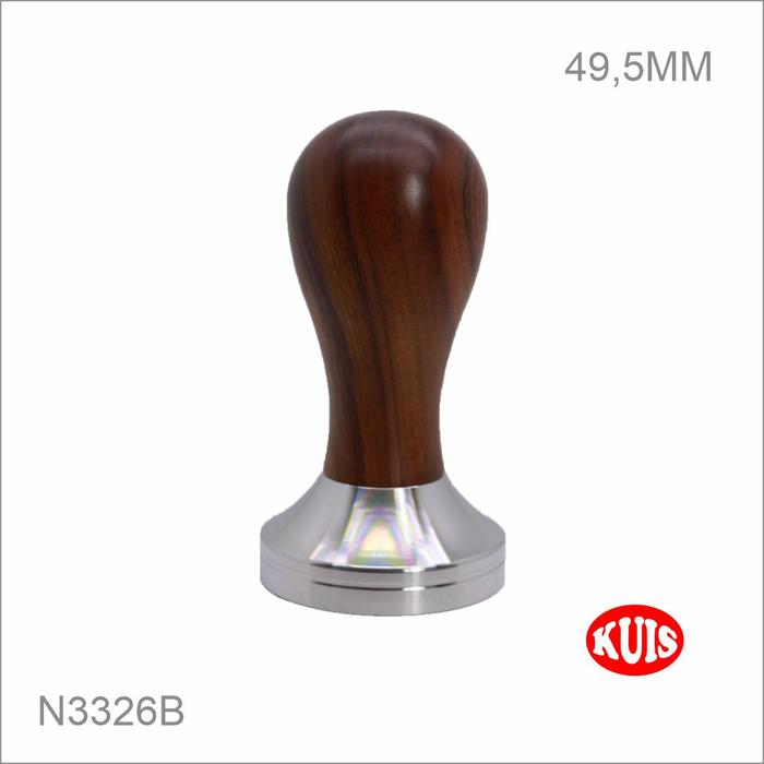 Gambar Tamper Kayu & warna Coffee Barista 49 mm Wooden Temper Kopi 49 mm - kayu dari Arleon Store Import undefined Tokopedia