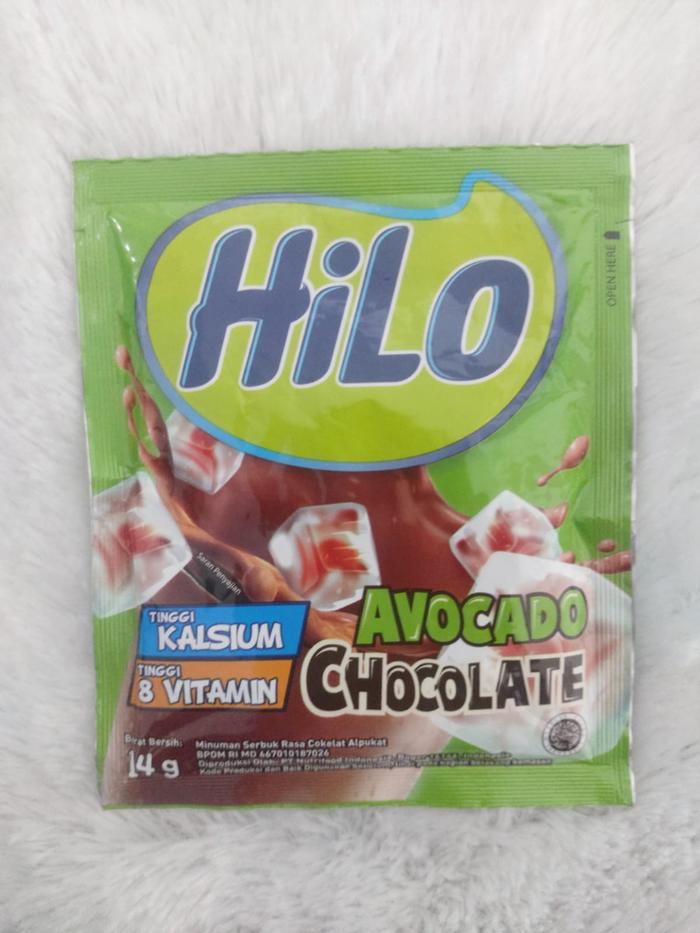 Gambar HiLo minuman serbuk instant sachet - Avocado cokelat dari Viyas Mart undefined Tokopedia