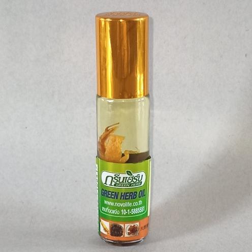 Gambar Minyak Angin Green Herb Oil Thailand Original - Non Mika dari Woodyy Store undefined Tokopedia