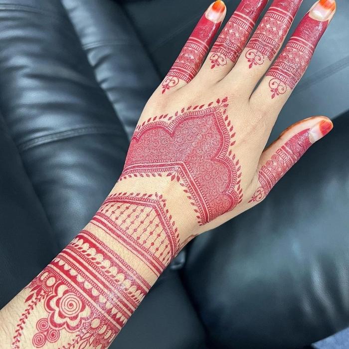 Gambar HENNA INSTAN MAROON KIRI KANAN - MAROON E dari ummaaccessories undefined Tokopedia