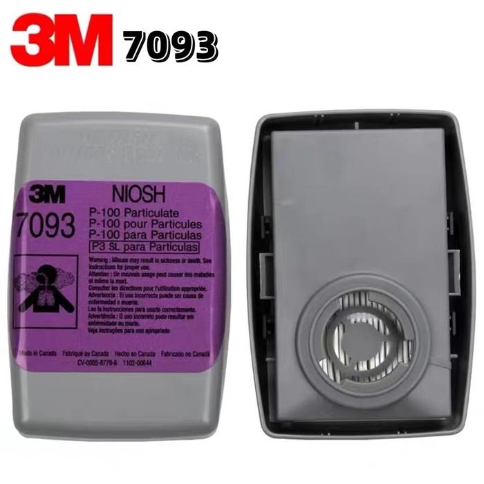 Gambar 3M 7093 P100 Filter Masket Part i c u late Catridge Niosh - 3M 7093 dari Jakarta No.1 Shop undefined Tokopedia
