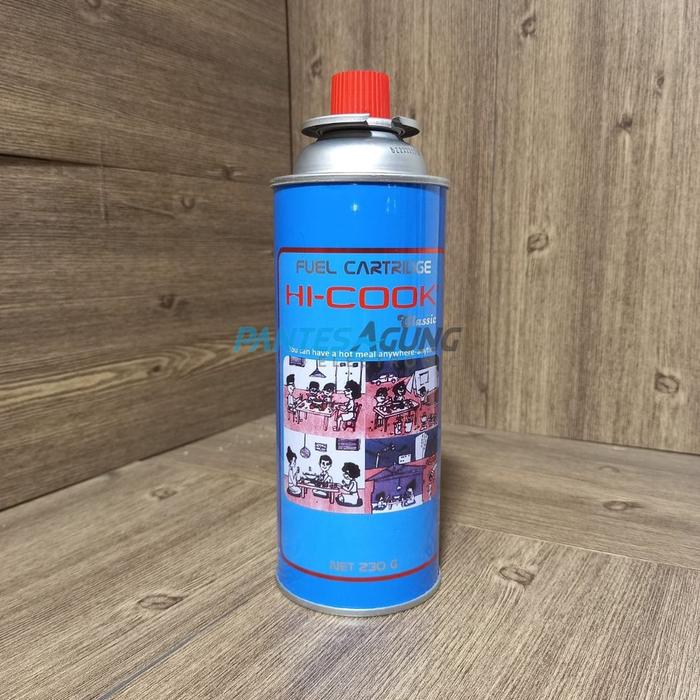 Gambar TABUNG GAS PORTABLE / GAS KALENG HI-COOK 230 GRAM - HI COOK dari pantes agung undefined Tokopedia