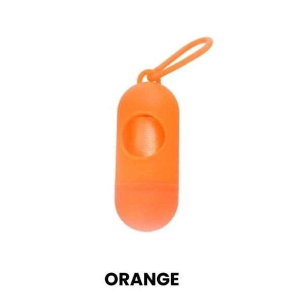 Gambar Dispenser Plastik Sampah Popok Travel Diaper Bag - Orange dari SIMUKI CORP. undefined Tokopedia