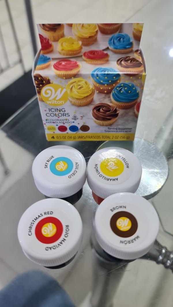 Wilton Icing Gel Pewarna Wilton Kit Primary Isi 4pcs