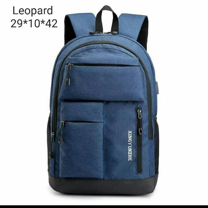 Gambar Tas polo pria original P002 ransel sekolah remaja laki laki Tahan air - navy dari SYARKILA BAG undefined Tokopedia