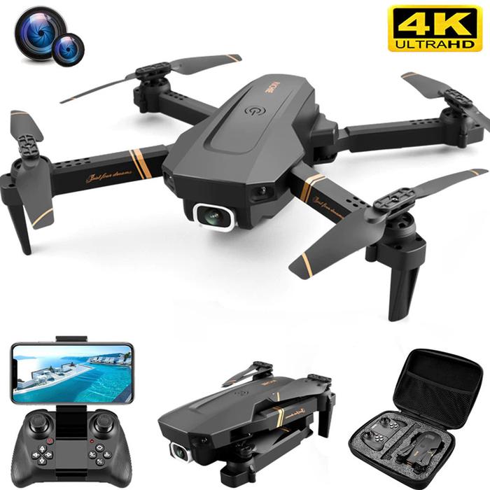 Gambar Quadcopter Drone RC WiFi Dual Camera 4K Vlog Travel Video Gravity TH28 dari tokohomia2810 undefined Tokopedia