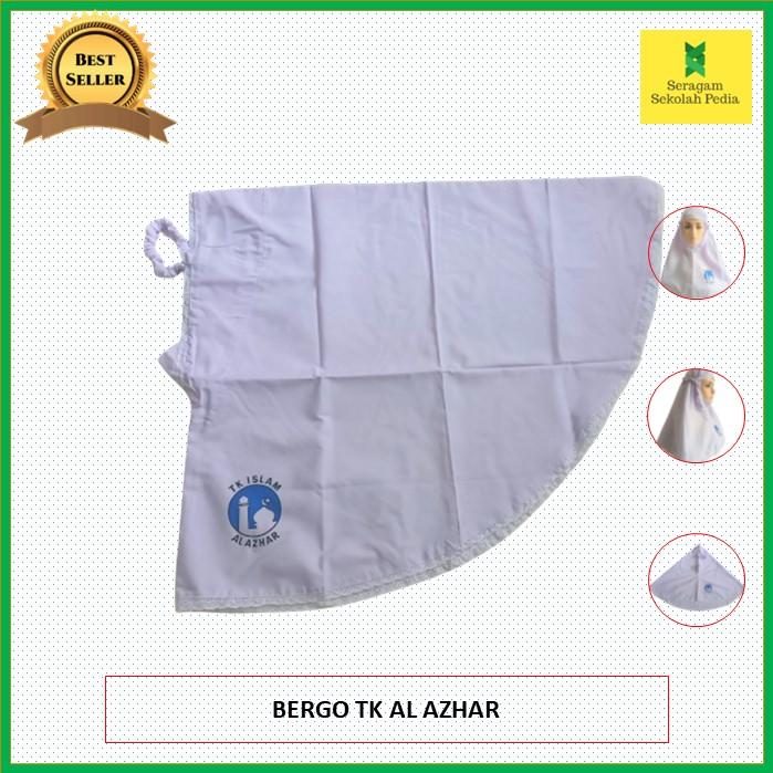 Gambar Bergo TK al azhar / jilbab sekolah / kerudung sekolah - Putih, S dari Seragam Sekolah Pedia undefined Tokopedia