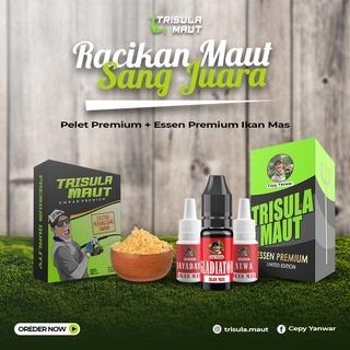 Gambar Paket Essen Trisula Maut & Pelet Siap Pakai Cocok Untuk Semua Ikan | TM-PT - Mas + Pelet, M dari Trisula Maut undefined Tokopedia