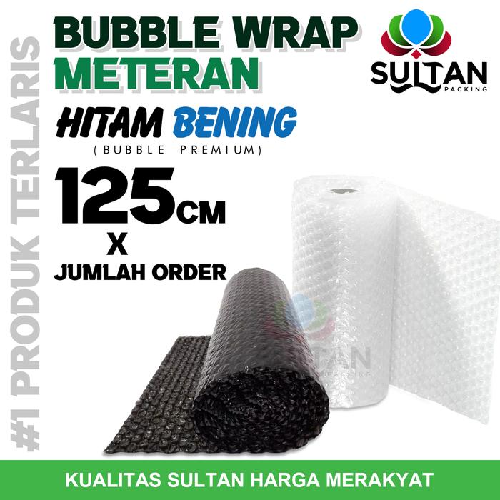 Gambar Plastik Bubble Wrap Eceran (125CM x JUMLAH METER) DKM murah / METER - Bening dari Sultan Packing undefined Tokopedia